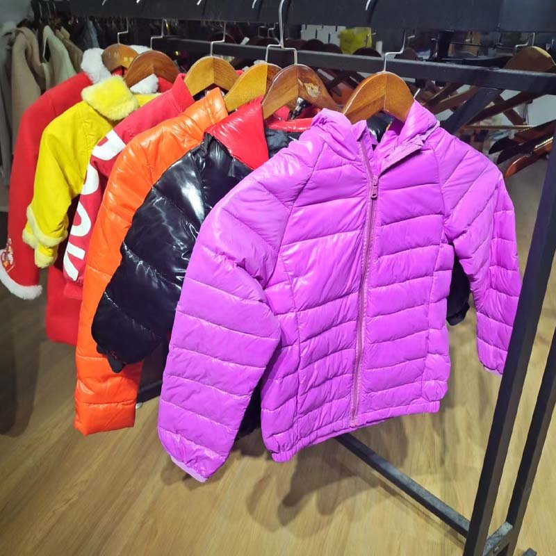 used down jacket second hand cotton jacket mixed used clothes coat bale for winter