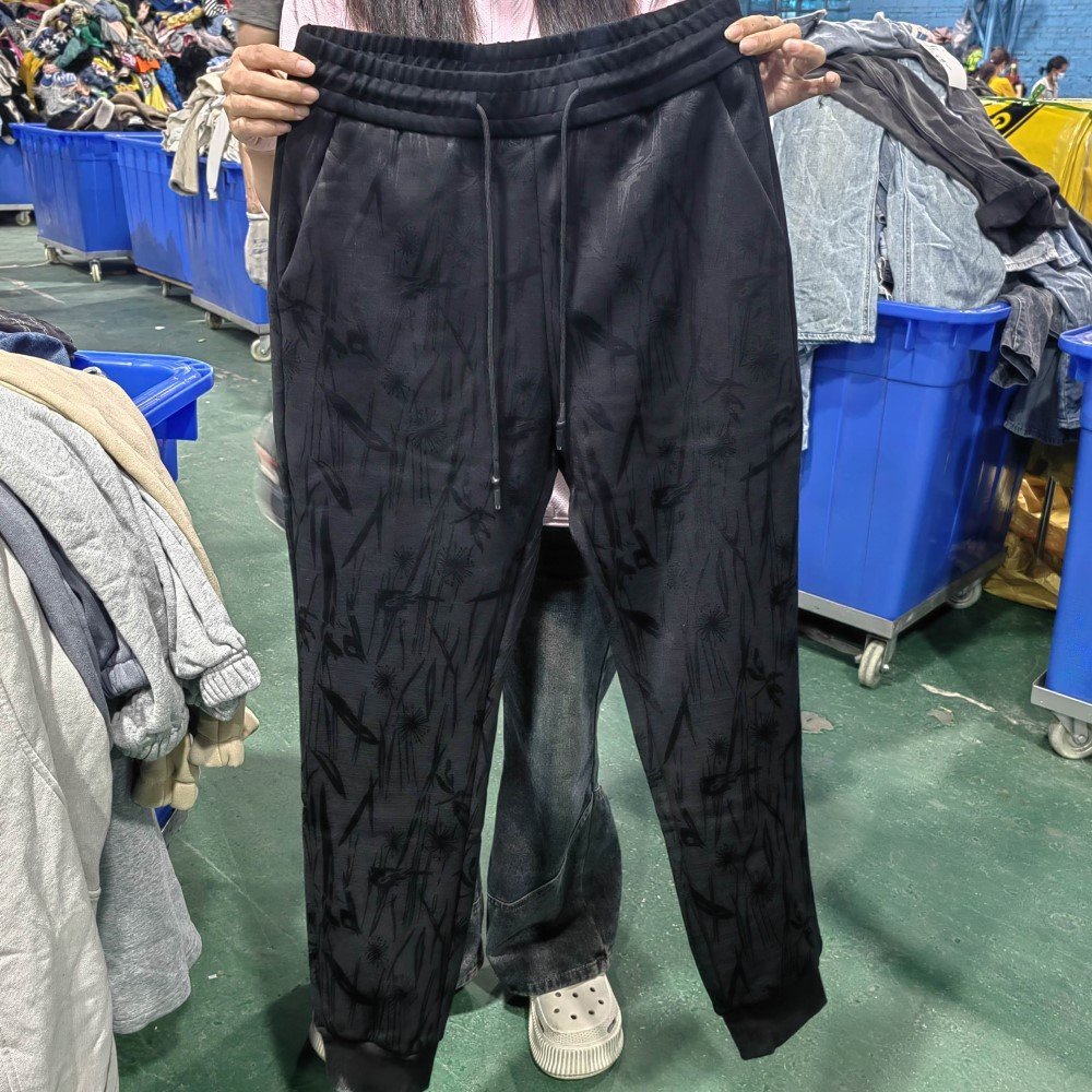 Used Clothes Casual Sweatpants Cheap Price High Quality Cotton Sport Wear Oversize Pants Sweatpants Men