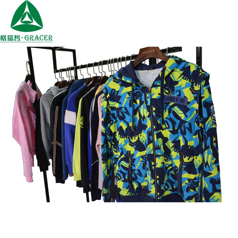 Used Branded Clothes for Sales Hoodies Second Hand Clothes in USA