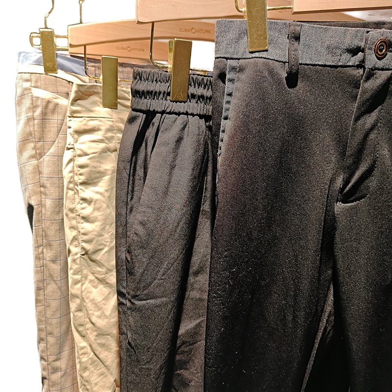 High Quality Second Hand Men's Cotton Pants Summer Casual Clothing-Cargo Pants Long Pants Bundle Used but Excellent Condition