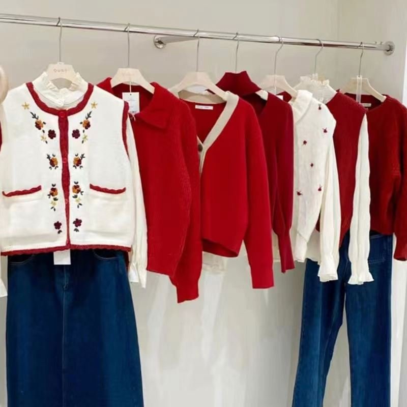 Supplier Fashion Used Loose Long Ladies Second Hand Cardigan Women's Ladies Fashion Sweater Stock