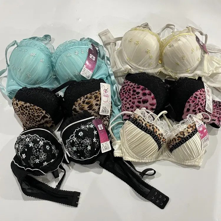 Factory Wholesale Excellent Quality Second-Hand Ladies' Bra Fast Delivery Grade Bulk Clothing in Bales Packaging