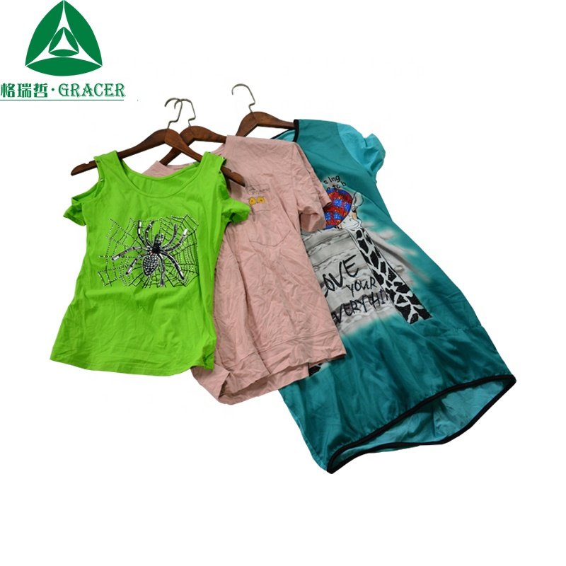 popular low price clothes per kg ladies t shirt bangkok clothes wholesale