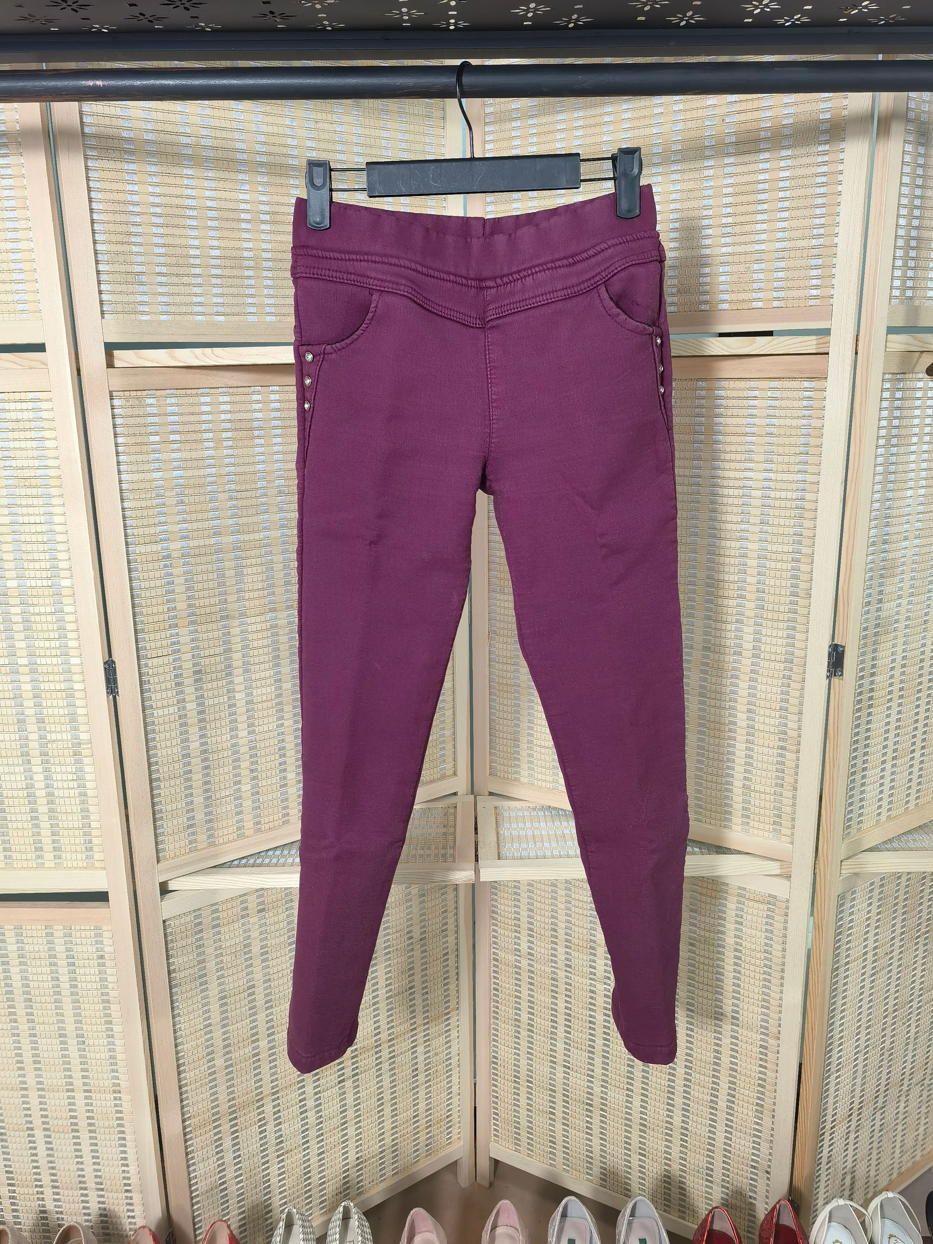 Wholesale High Quality Casual And Comfortable Thick Second Hand Stretch Calf Pants Used Clothes