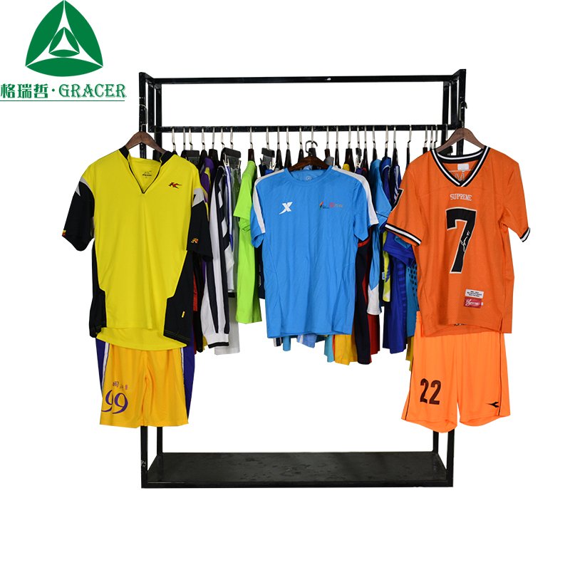American Football Wear Bales Secondhand Basketball Jersey Custom Used Clothes Bales For Men Football Jersey