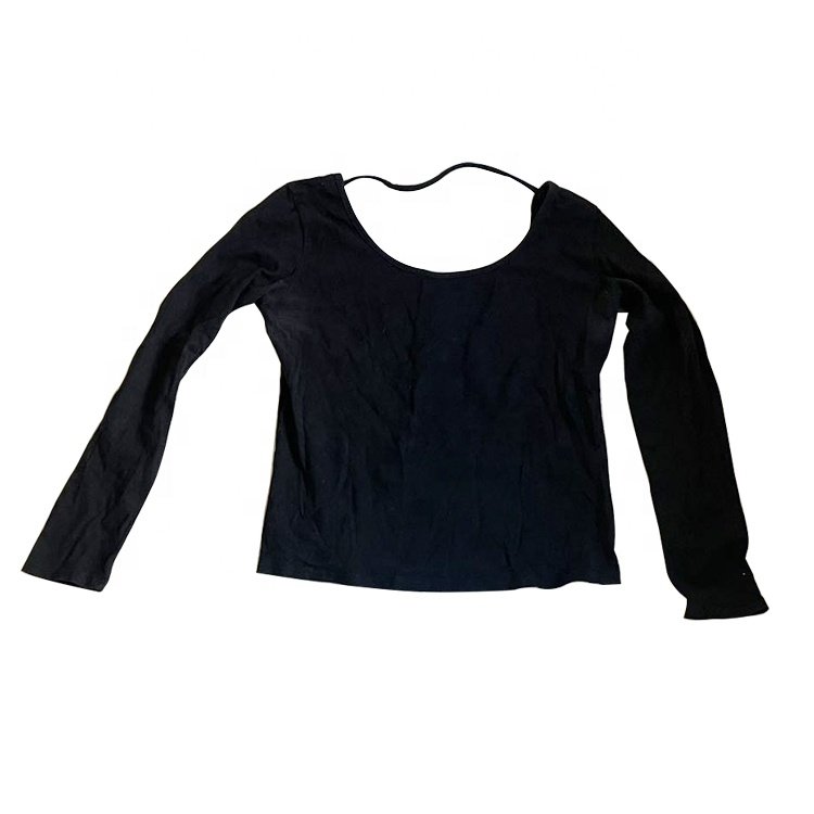 Wholesale sorted mix lady silk blouse men's long sleeved POLO shirt clothing bales second hand clothes used