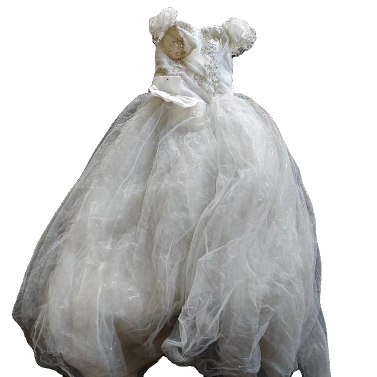 Wholesale china factory second hand women party clothes ukay ukay used clothes ladies wedding dress bales