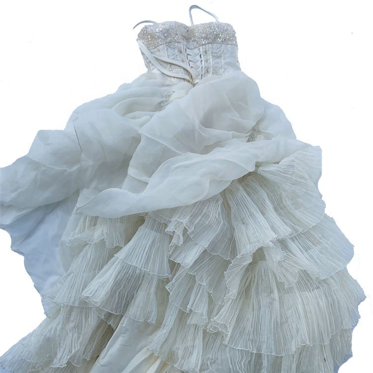 Wholesale china factory second hand women party clothes ukay ukay used clothes ladies wedding dress bales