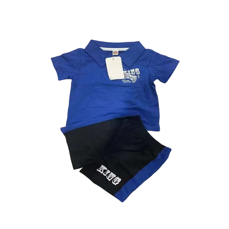Factory Wholesale New Girls Clothing for Kids Casual Style Spring & Summer Wear Boys and girls Children Sets