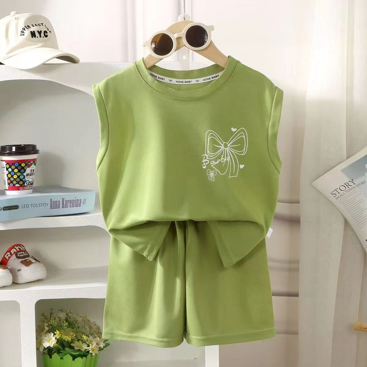 Factory Wholesale New Girls Clothing for Kids Casual Style Spring & Summer Wear Boys and girls Children Sets