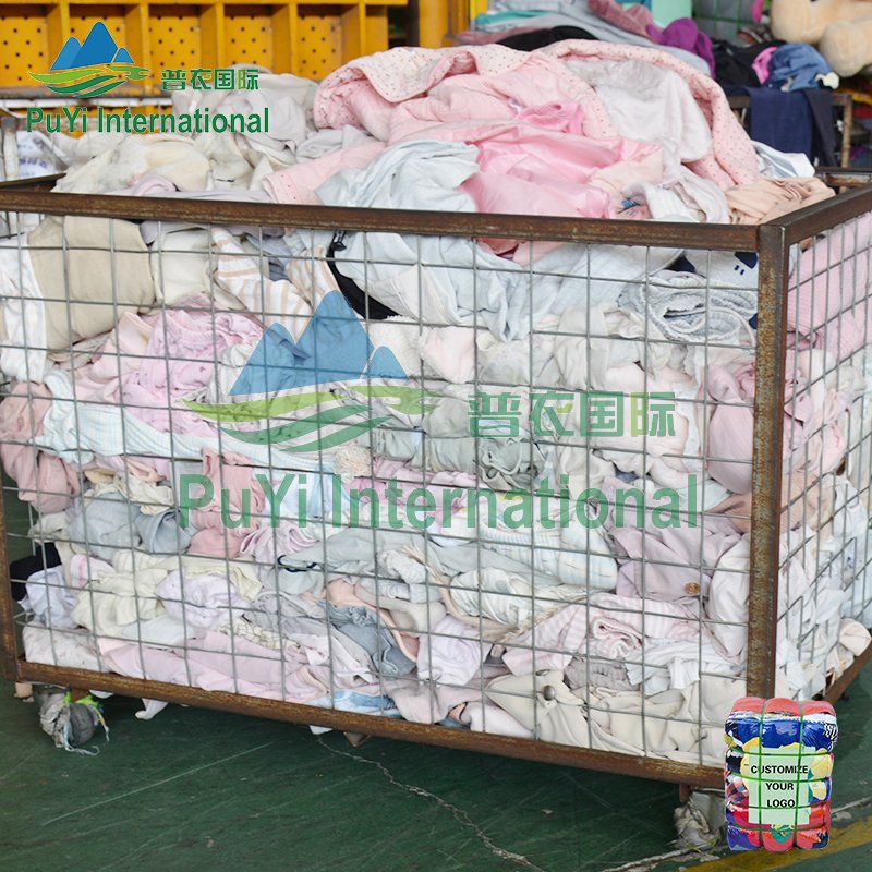 Factory wholesale waste textile fabric white cotton rags B grade cloth T shirt rags