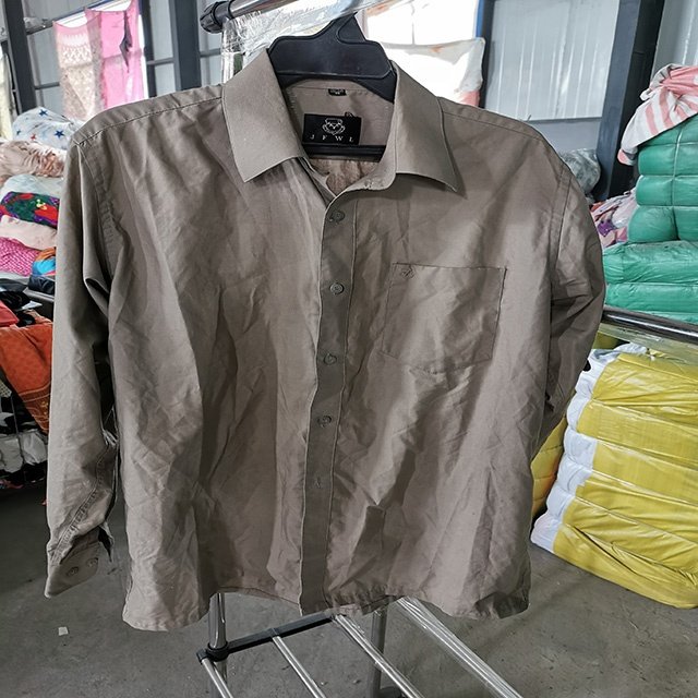 wholesale cheap second hand clothing Comfortable second hand men's shirt mixed used men's clothing