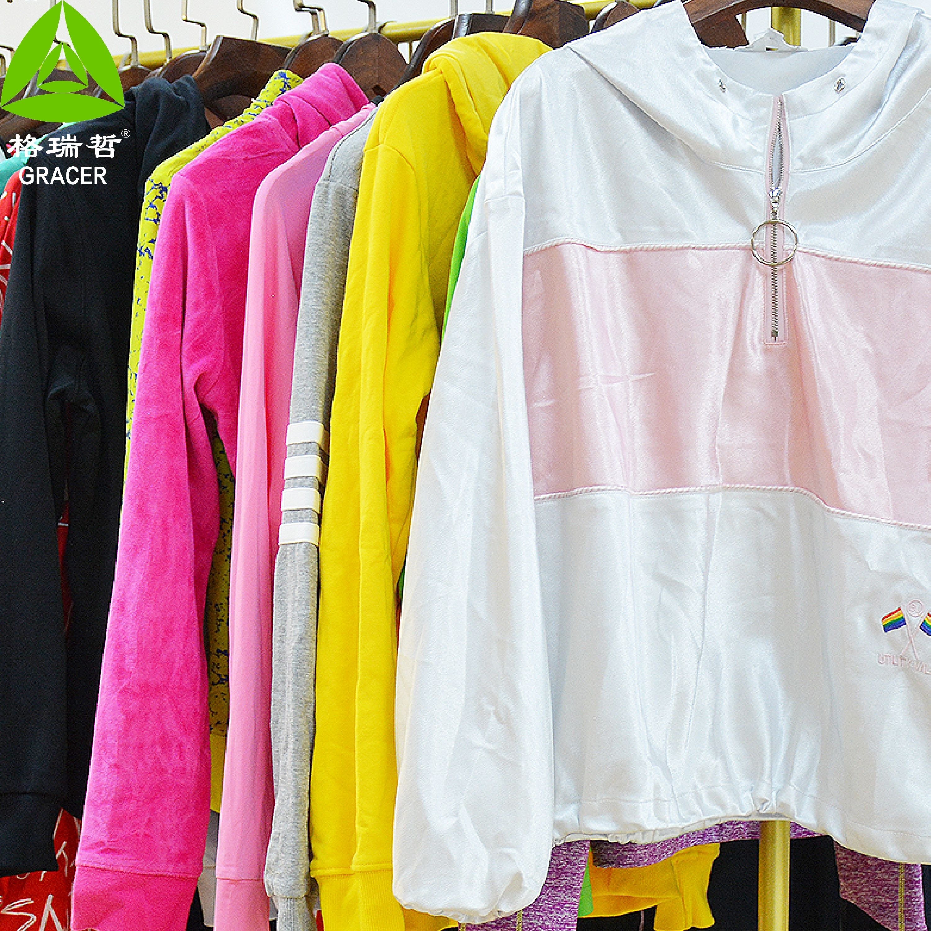 Philippines Bea Yellow Paper Bale Used Clothes Hoody Sorted 100Kg Pacas De Ropa Nueva China