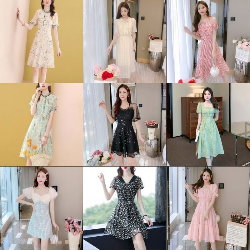 Summer Used Clothes Women Mixed Second Hand Clothes Low Price Sale Women Dress
