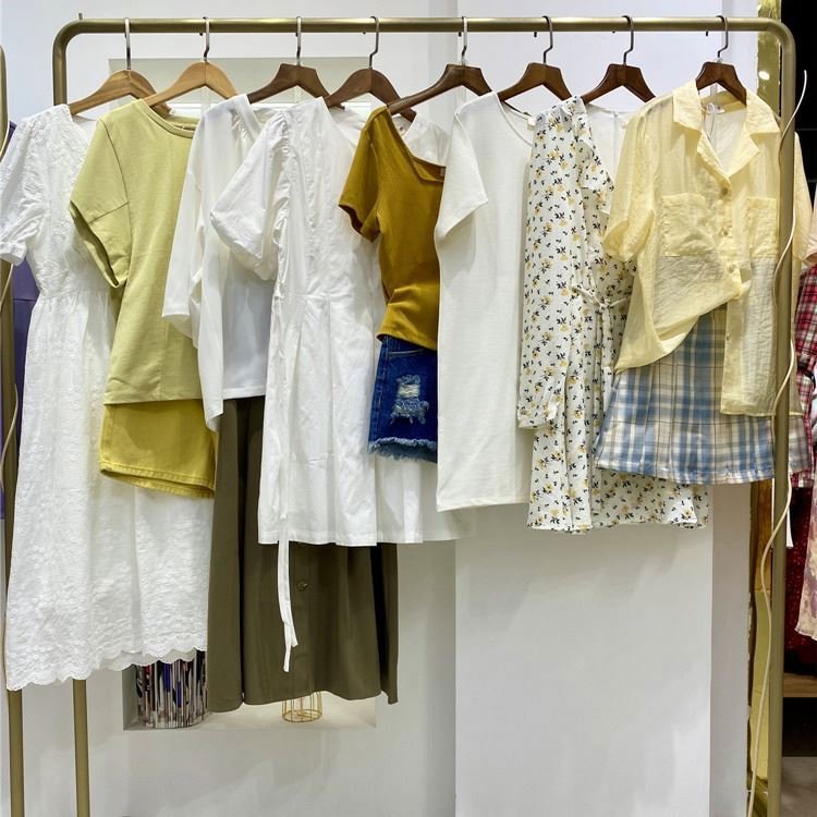 Second Hand Women's Dress Fashion Women's Miscellaneous Brands Discount Used Clothing Stock