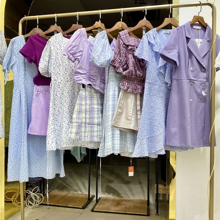 Second Hand Women's Dress Fashion Women's Miscellaneous Brands Discount Used Clothing Stock