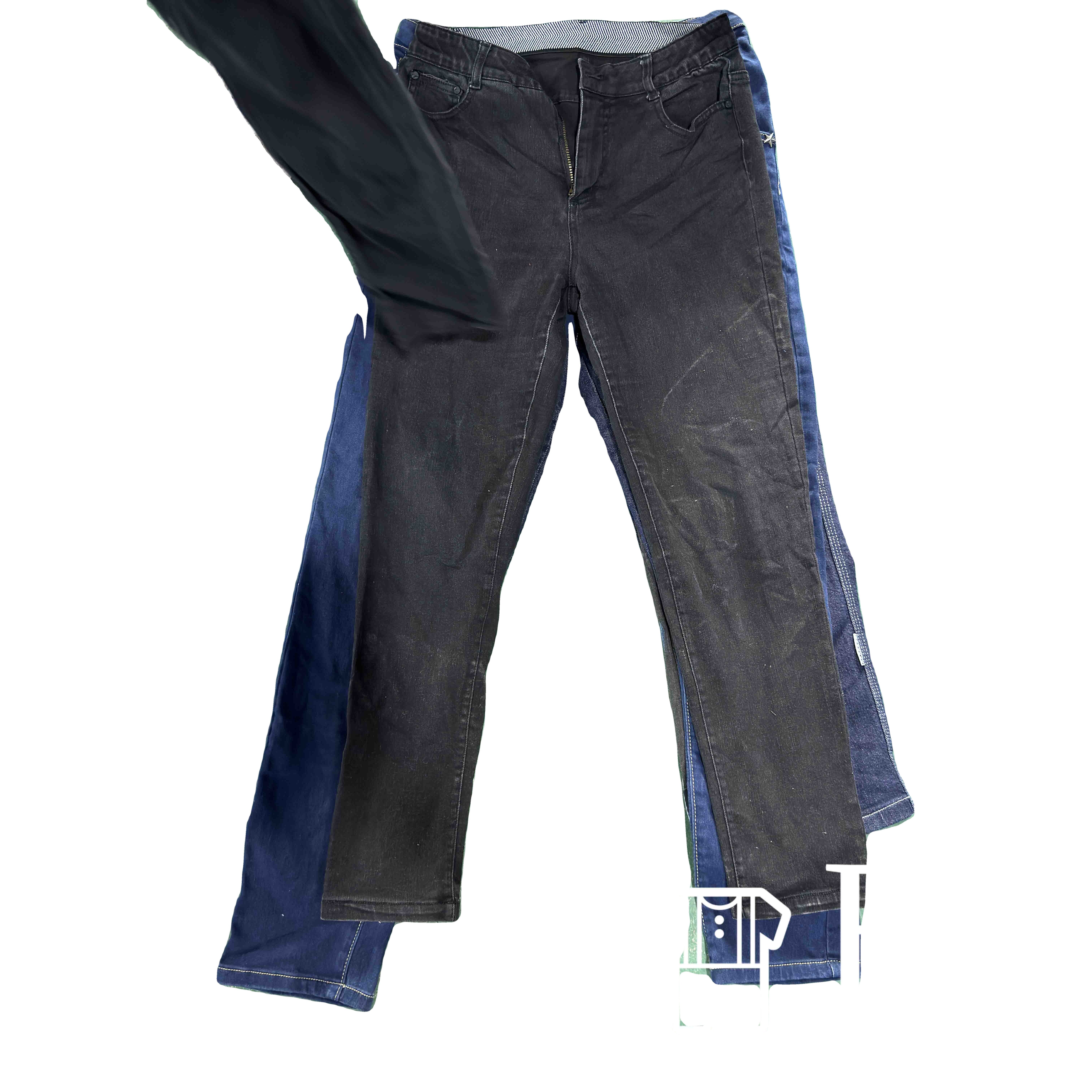 FengYang Jeans Used Clothes for Bales Used Jeans for Men Women Men Children Adult Level B Factory Outlet