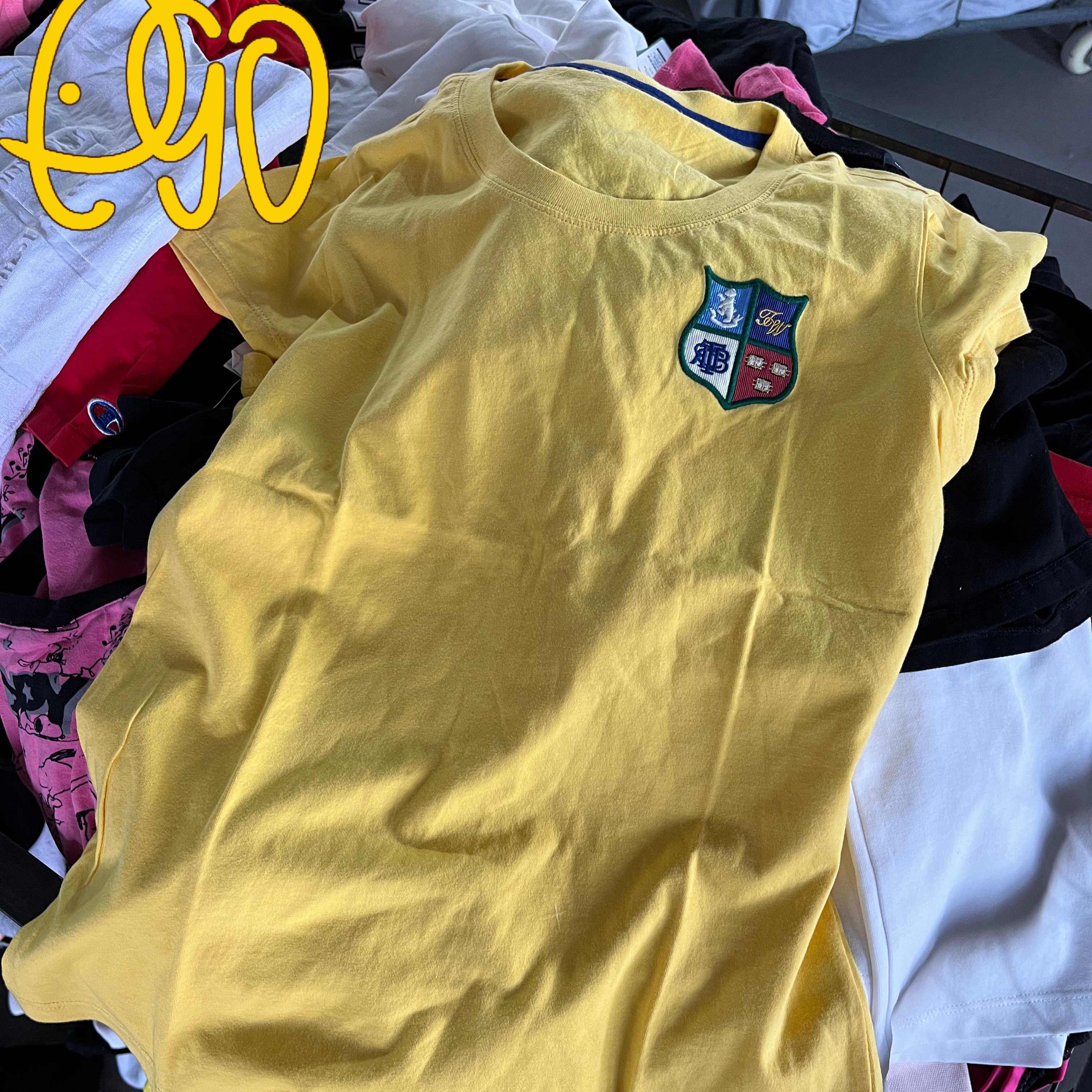 Lowest s price factory second hand adult Woman's Short Sleeves T-shirts Used clothes bales Used Summer clothes
