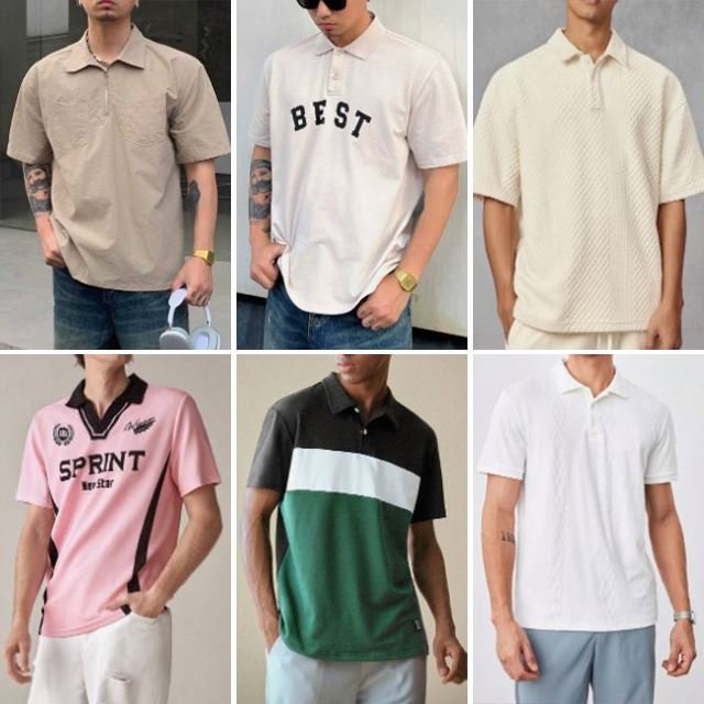 Clearance of Men's Used Summer POLO Shirt Logo Embroidered Pure Cotton Men's POLO T-shirt Inventory Randomly Shipped