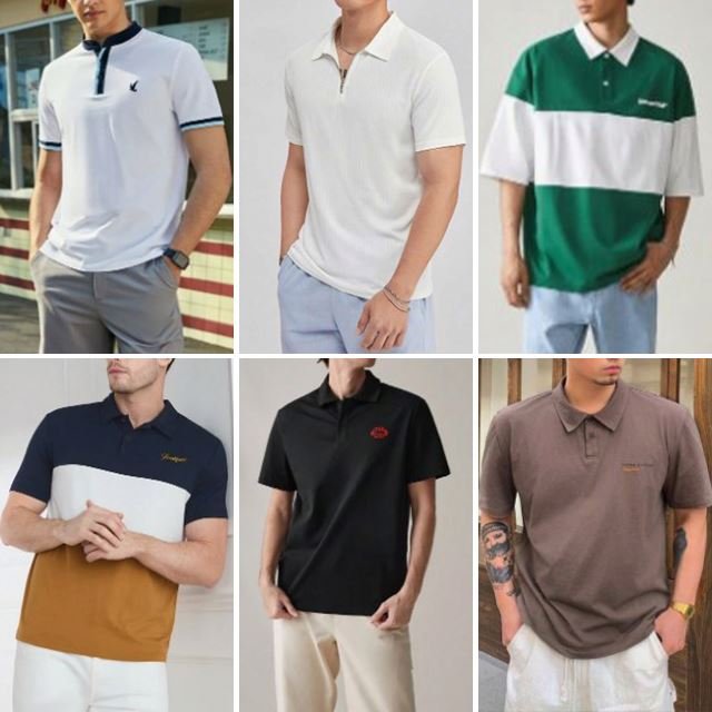 Wholesale of high-quality men's golf polo shirts sports men's casual polo t-shirts mixed and randomly shipped stock
