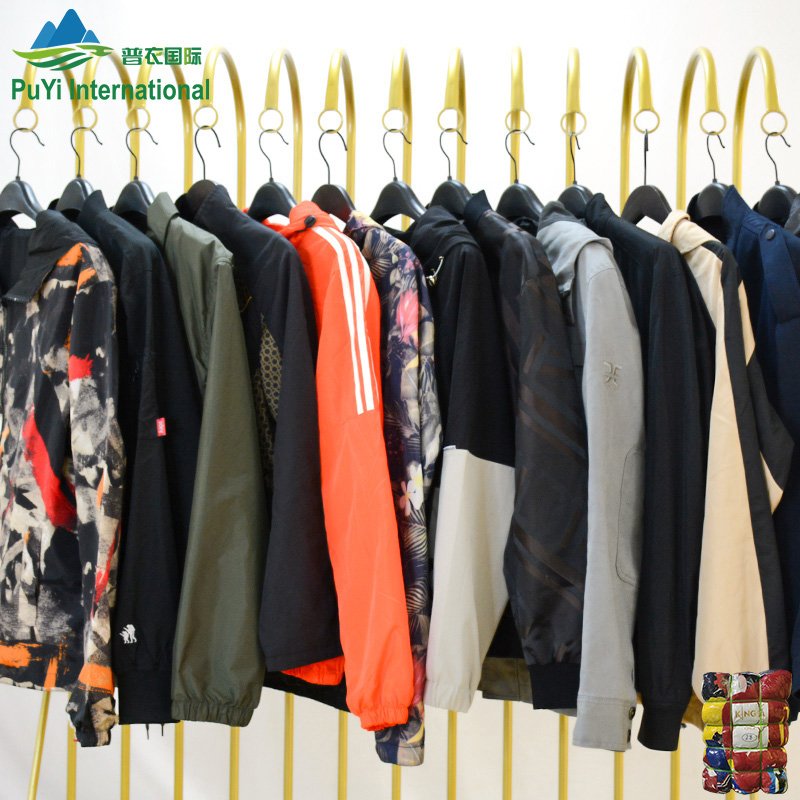 Wholesale thin men's Jacket used clothes second hand clothes men used clothes from uk bales
