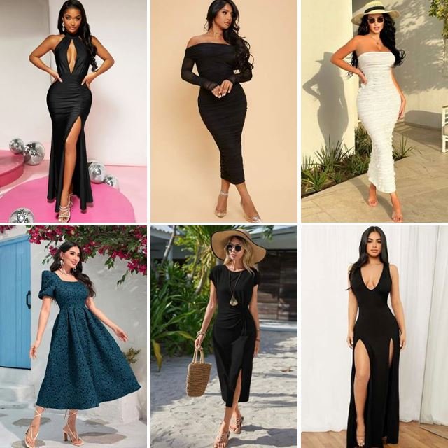 Sexy Summer Long Dress Women's Sleeveless Backless Casual Dress Fashion Party Women's Stock Mixed Style