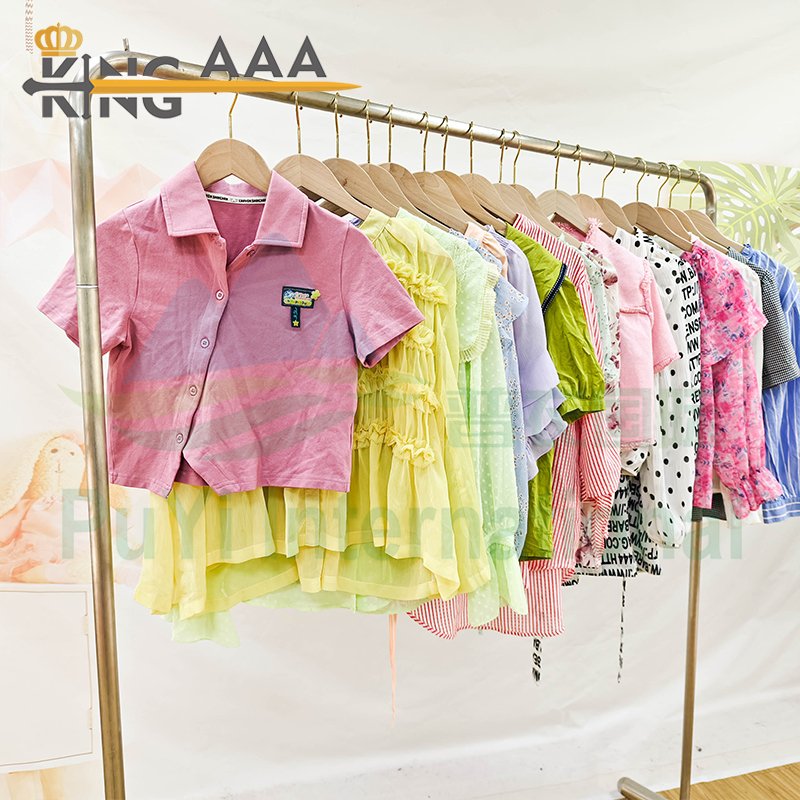 Wholesale Women Blouse Tops Short Sleeve Elegant Ladies Summer Second Hand Used Clothes Clothing Bales