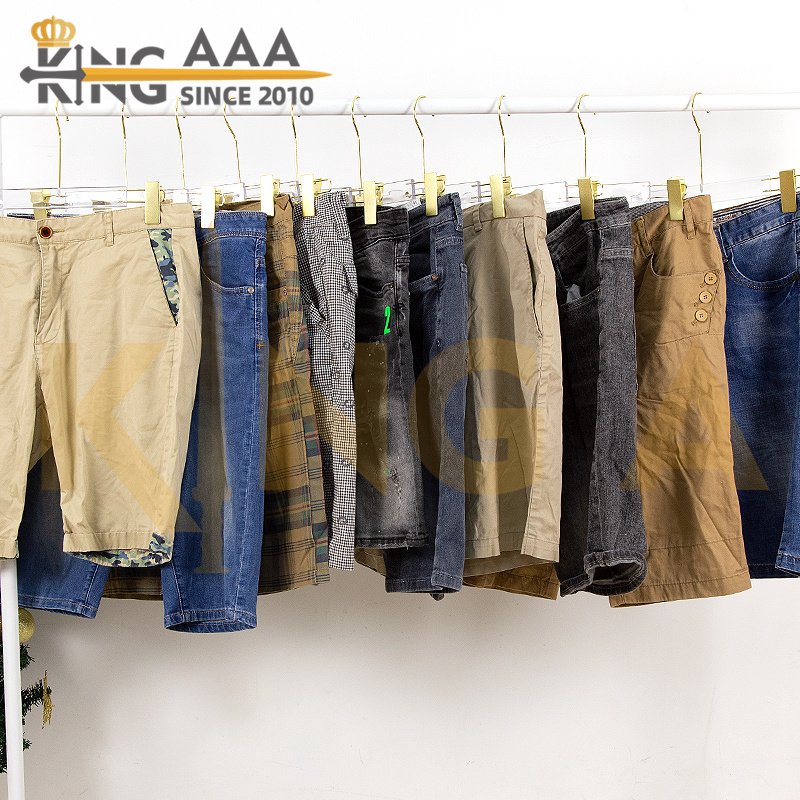 Pockets Men Denim Jeans Shorts Swear Second Hand Pants Loose Style Premium Quality Design Used Clothes Ukay Ukay Supplier