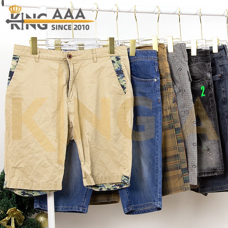 Pockets Men Denim Jeans Shorts Swear Second Hand Pants Loose Style Premium Quality Design Used Clothes Ukay Ukay Supplier
