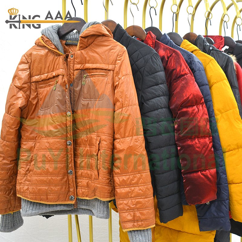 mixed winter jackets coats brand used clothes secondhand clothing bales of mixed used clothing for sale