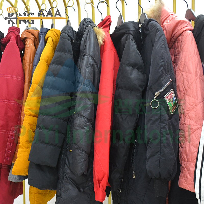 mixed winter jackets coats brand used clothes secondhand clothing bales of mixed used clothing for sale