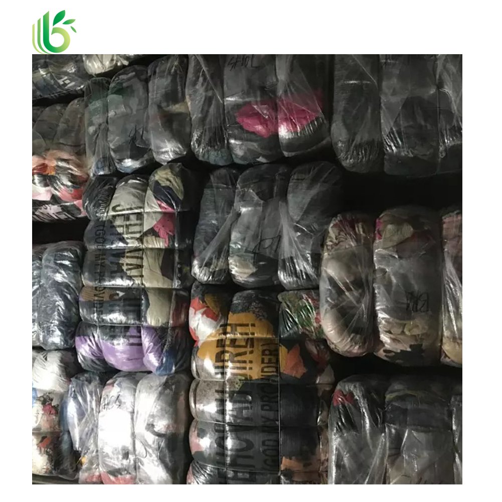 Brilliant 45Kg Bale Used Clothing Ladies Silk Dress Second Hand Clothing Cambodia