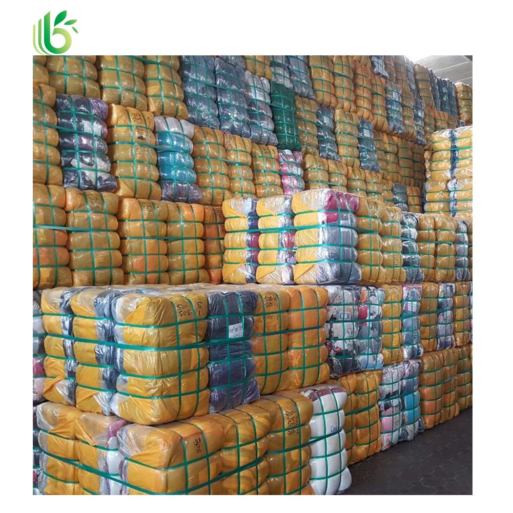 Brilliant 45Kg Bale Used Clothing Ladies Silk Dress Second Hand Clothing Cambodia