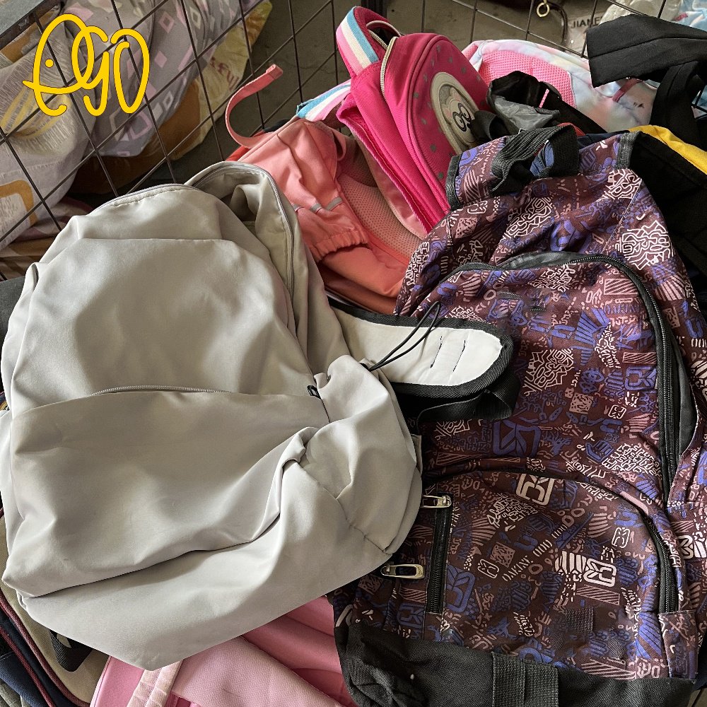 Japan Designer Used Bags Secondhand Adult Hand Bagpack Used School Bags For Children College Backpacks