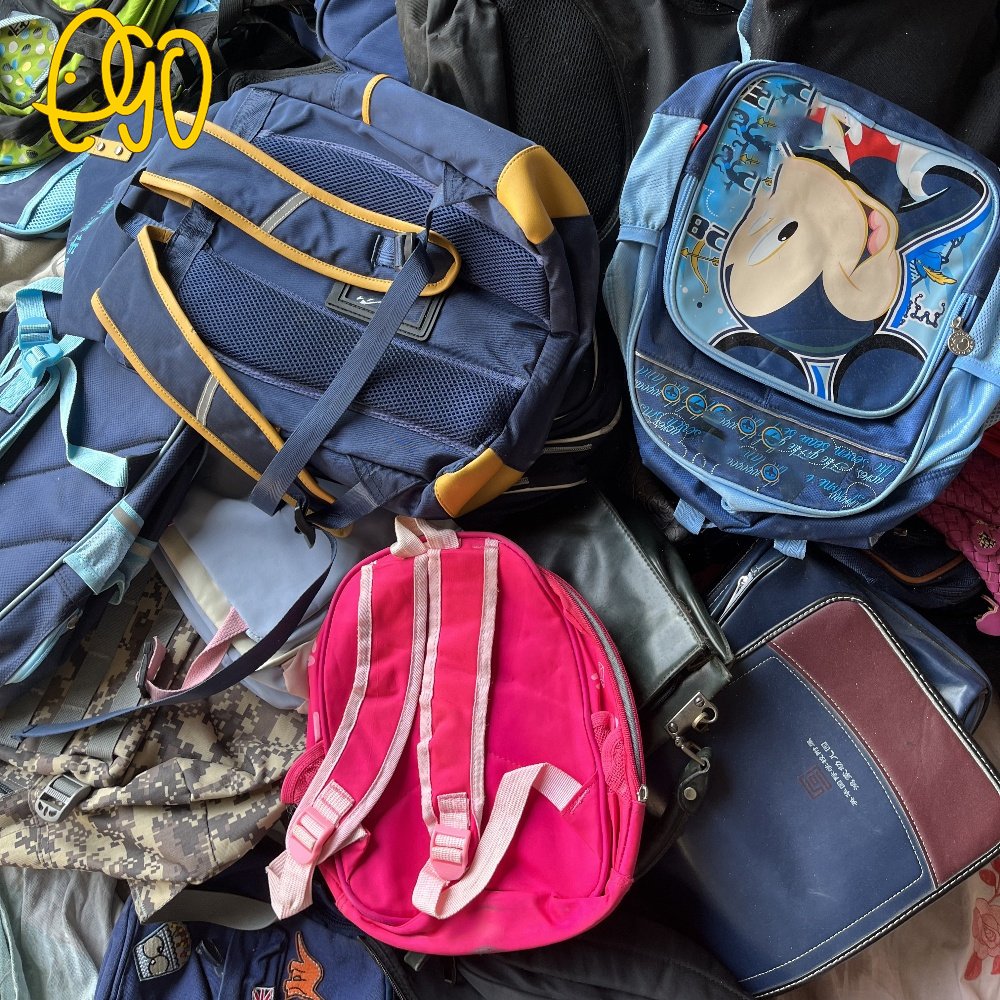 Japan Designer Used Bags Secondhand Adult Hand Bagpack Used School Bags For Children College Backpacks