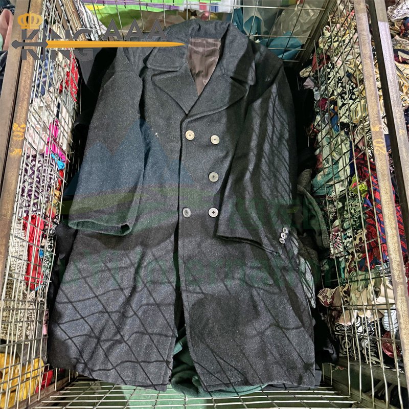 KINGAAA worsted coat ropas usadas hombre pakaian bekas pria second hand used clothing used clothes ukay bales for men bales
