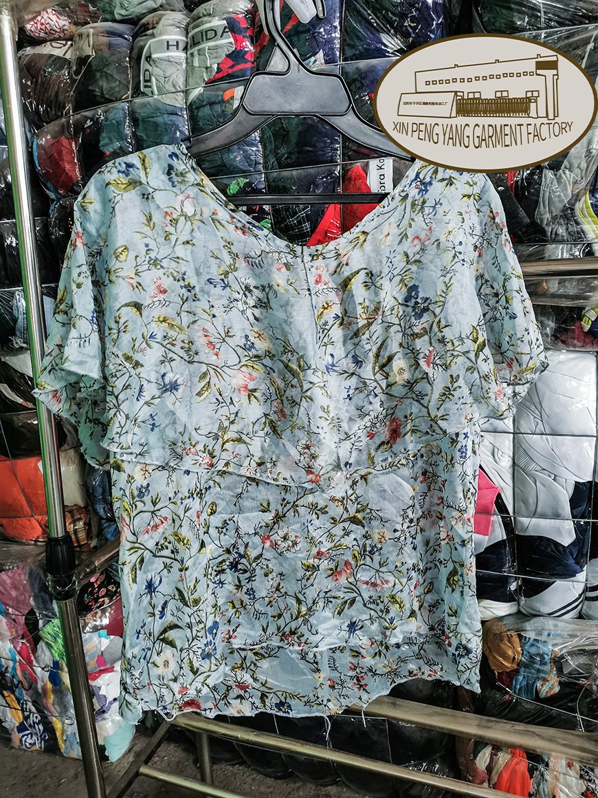 factory wholesale high quality second hand clothing cheap clothes used short sleeves
