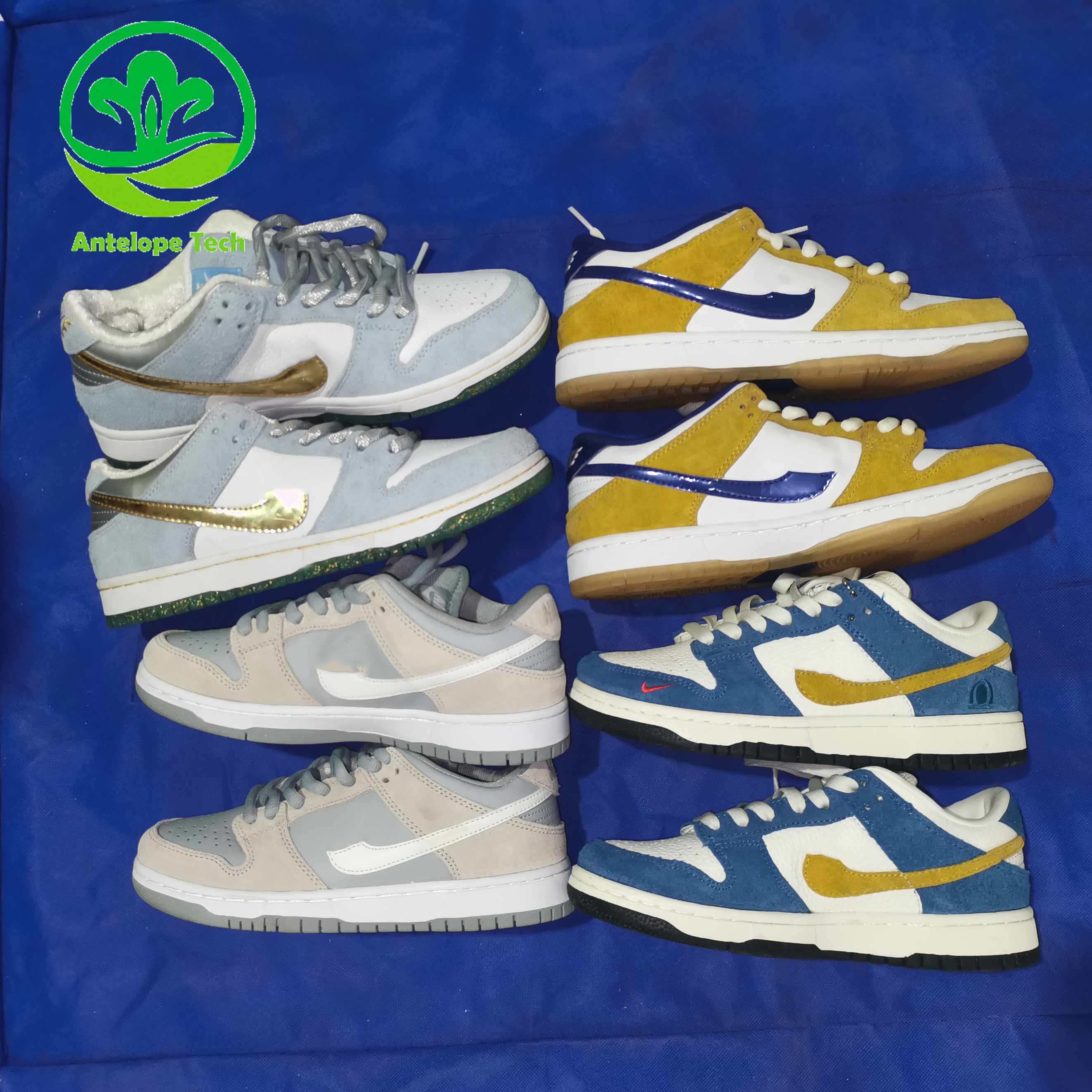 Wholesale of second hand men's basketball shoes and used brand shoes used clothes bales