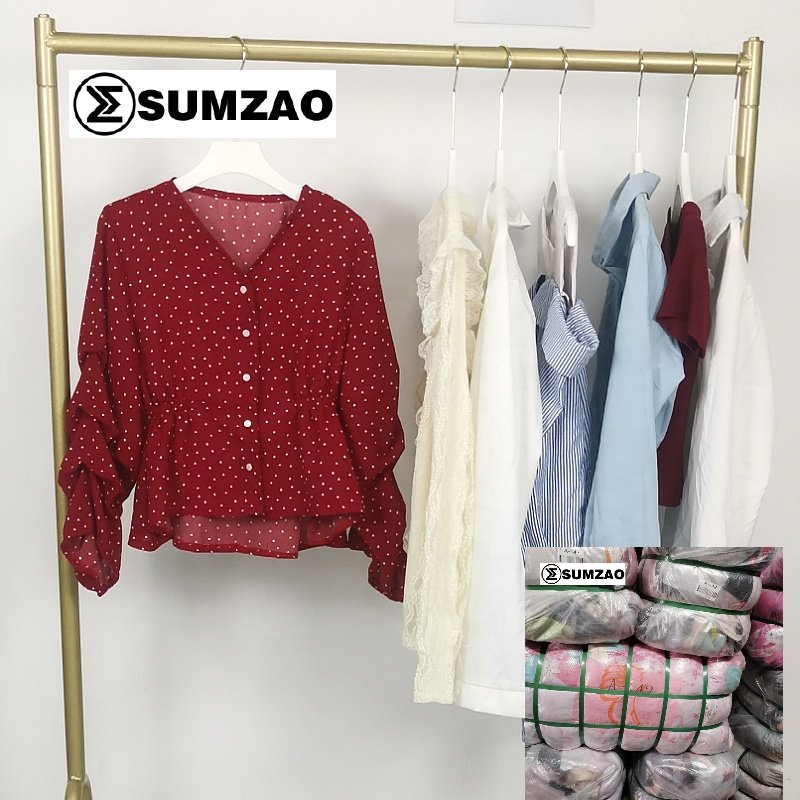 Bundles Wholesale Top Quality Canada Us Bales Used Clothes Old Clothes Second Hand Bulk Used Clothes pakaian bekas