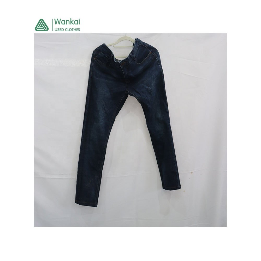 Cwanckai Wholesale Reasonable Price Jeans Bags Bales for Men Adults Used Clothes Branded Jeans Fashionable Used Clothing