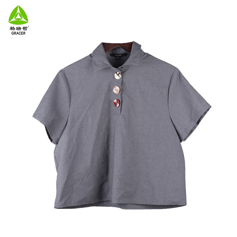 Wholesale Used Clothes Ukay Ukay Ladies Cotton Blouse Second Hand Clothes For Africa Style