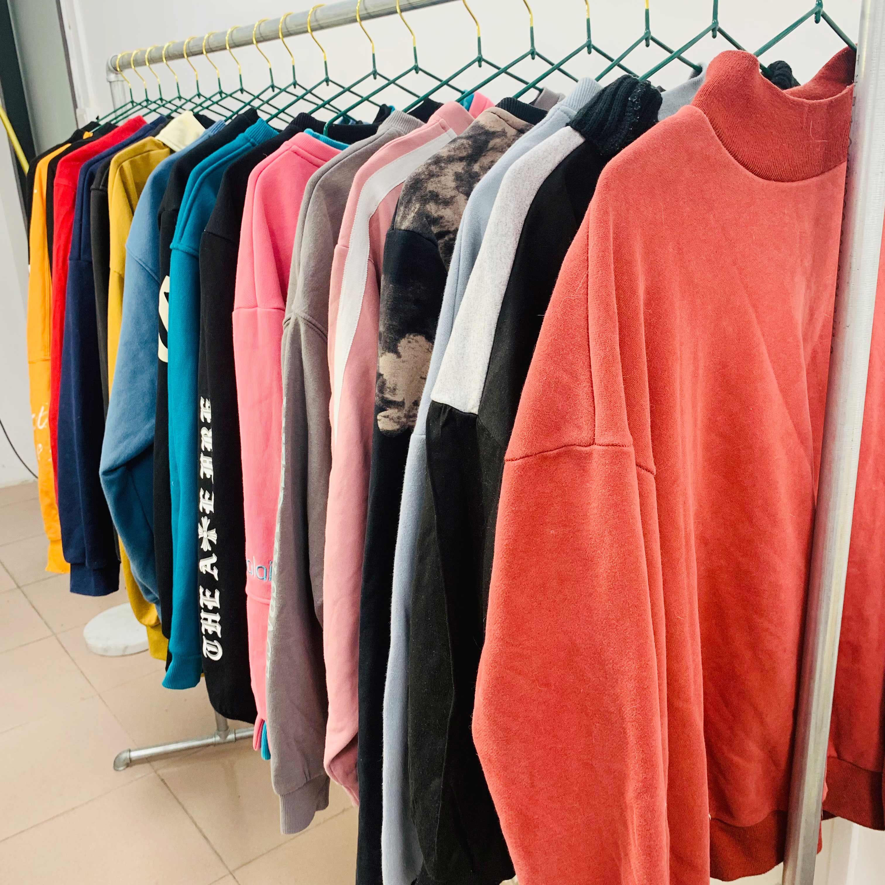 Winter mixed bag second-hand round neck sportswear second-hand clothing