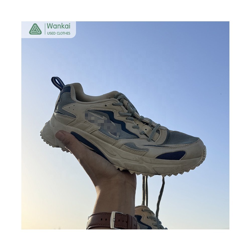 CwanCkai Wholesale Used Clothing A First Grade Thrift Branded Used Clothes In Bales Men Sport Shoes Second Hand Mixed Shoes