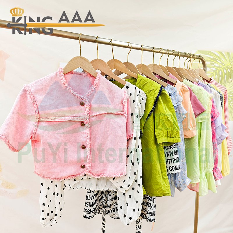 Wholesale Used Tops Bundle Ladies Used Clothes Tops Fashion Shirt Blouse Female Lady Blouse Second Hand Clothing Bales