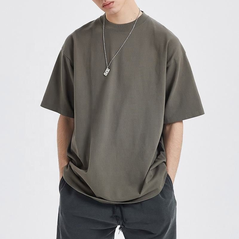 Used clothes High Quality 100% Cotton Blank Men's T-shirts Heavyweight Oversized Tshirt Printing Custom T Shirt