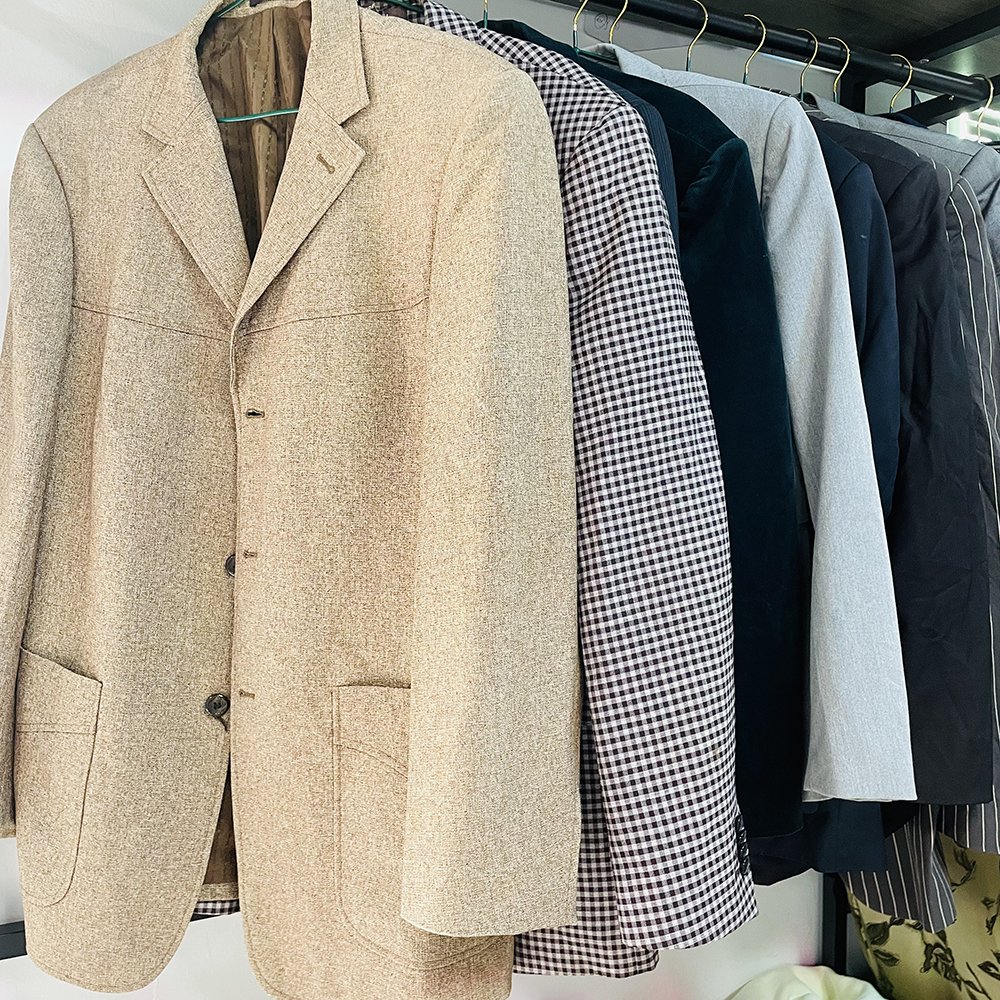 Factory hot sale used men's suits blazer plus size men's suits blazer mix size used blazer stock wholesale