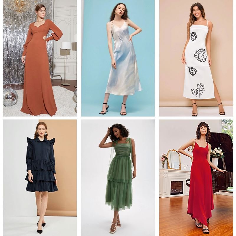 Clearance Women's Used clothes casual dresses T-shirts mixed packaging random delivery