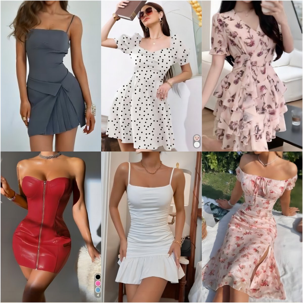 2025 Spring/Summer New Women's Fashion Casual Heavy Industry Sequins Embroidered Short Sleeve Dress