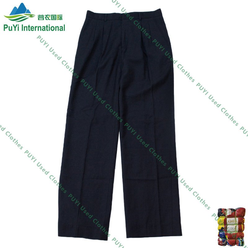 Germany men suit pants bales second hand clothes used pants clothes in bales