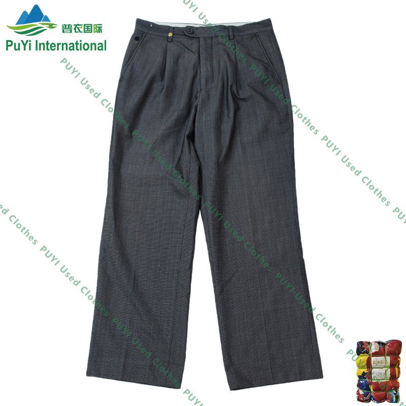 Germany men suit pants bales second hand clothes used pants clothes in bales